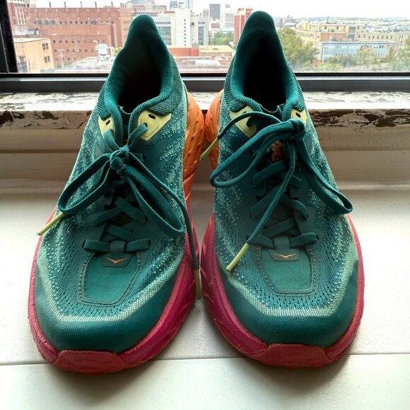 Hoka One One Speedgoat 5 in Deep Lake Ceramic Trail Running Hiking 5.5 - Picture 6 of 13